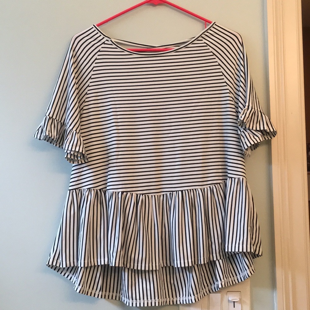 Striped top!